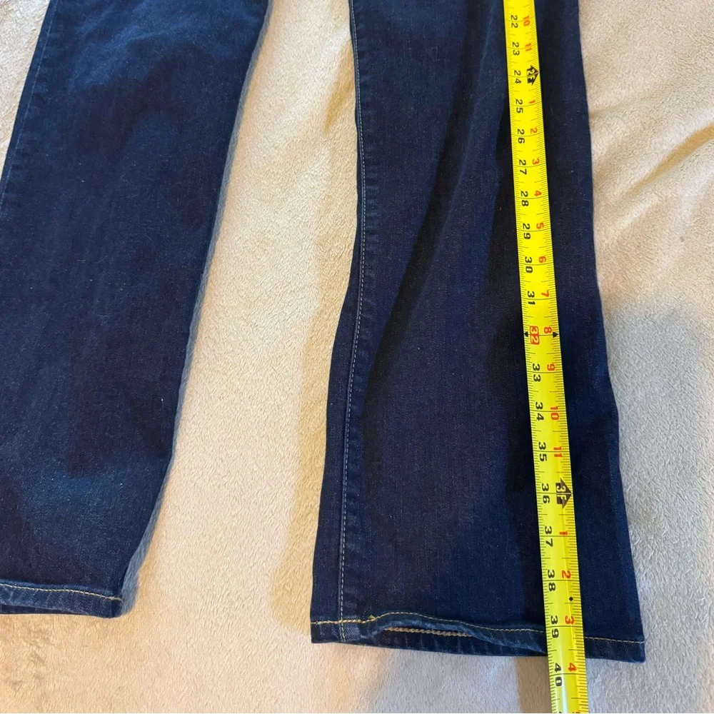 Armani Jeans Mens J31 Regular Fit Straight Leg Denim 33  Dark Blue Work Casual - Picture 7 of 11